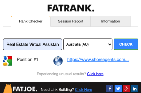real estate virtual assistant rank