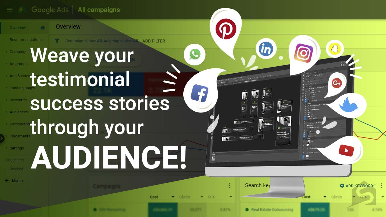 Weave Testimonial Success Stories through Your Audience