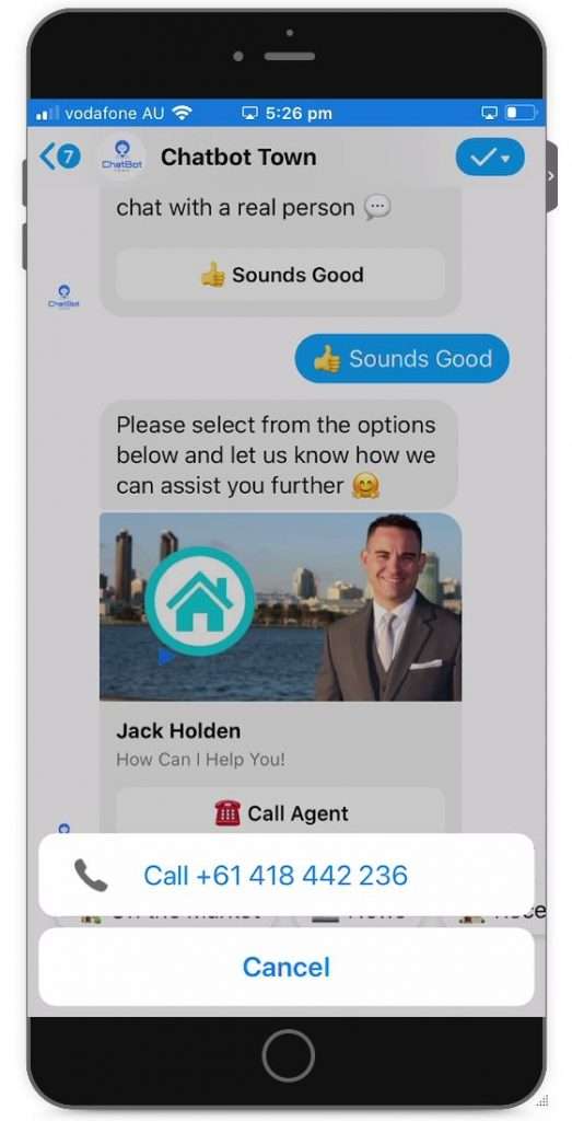 chatbot town agent 001