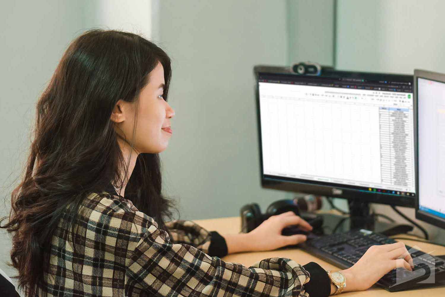 Real Estate Agent Working